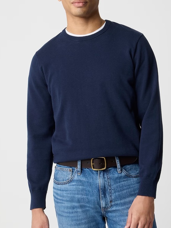 J. Crew Other - NWT J. Crew Navy Crewneck Waffle Knit Sweater Sz M. Great gift! Make offer!